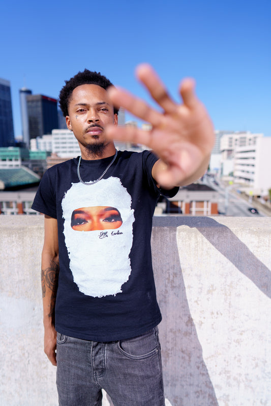 Masked Up Graphic Tee - Black